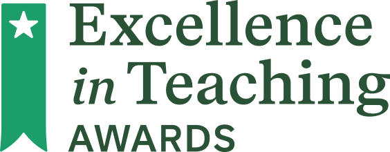 excellence in teaching awards logo